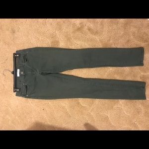 Green pants